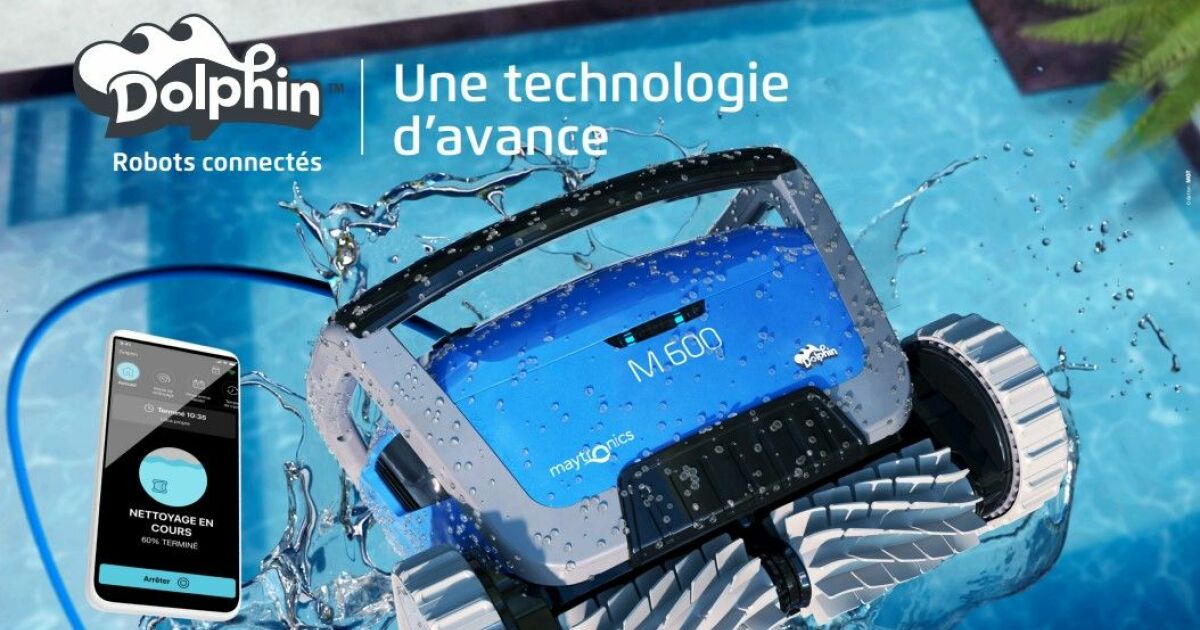 Maytronics présente ses robots de piscine Dolphin connectés