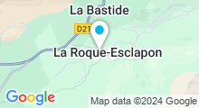 Plan Carte Piscine à la Roque Esclapon