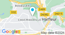 Plan Carte Piscine de Caucriauville Le Havre