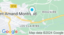 Plan Carte Piscine Balnéor à St Amand Montrond