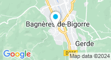 Plan Carte Thermes à Bagnères-de-Bigorre 