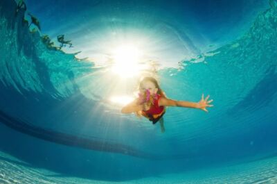 Jardin aquatique piscine : pour habituer vos enfants à l'eau