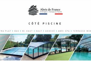 Abris de piscine : Abris de France présente son catalogue Côté Piscine