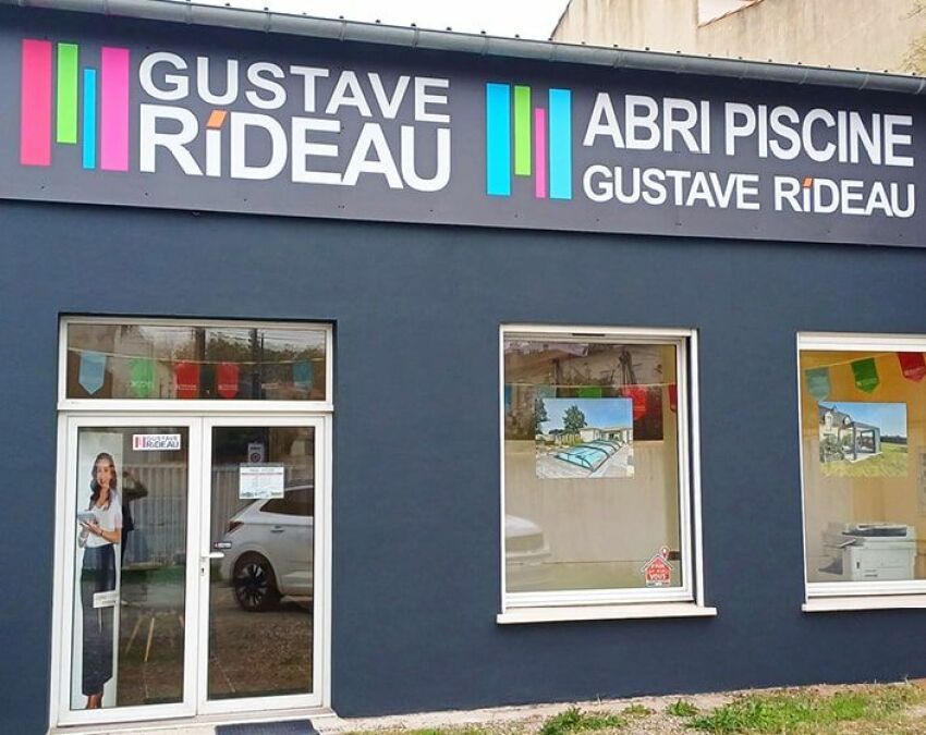 Abris Piscine Gustave Rideau : Une nouvelle agence à Carcassonne&nbsp;&nbsp;