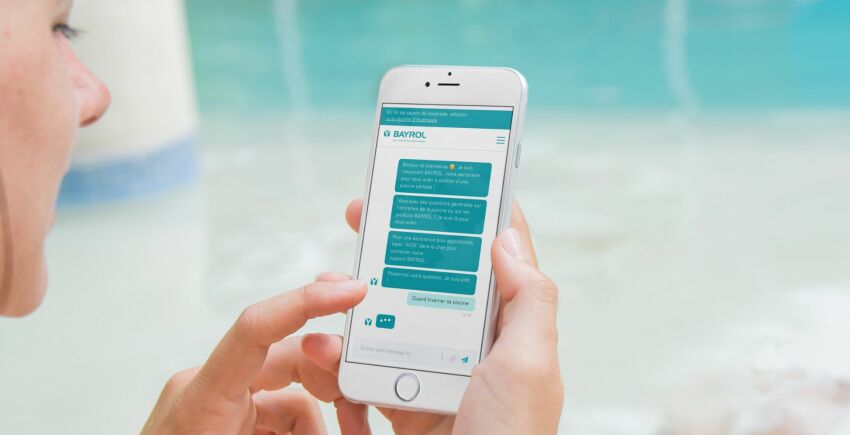 Bayrol présente son Chatbot, nouvel assistant digital dédié à l'entretien des piscines&nbsp;&nbsp;