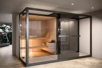 Novellini dévoile sa première collection de saunas et hammams modulables