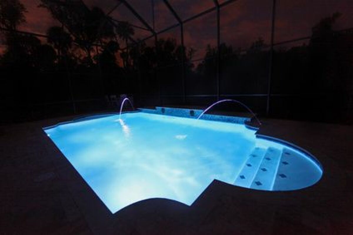 Eclairage piscine - Piscines de France