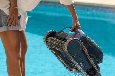 Nouveauté Zodiac® 2023 : robot de piscine sans fil FREERIDER™, la