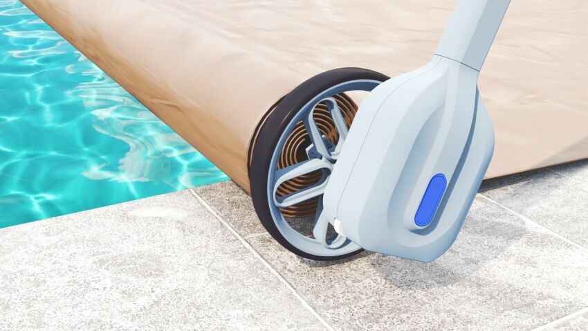 Enrouler et dérouler sa couverture piscine sans efforts avec l'iScoot 780R d'APF Pool Design&nbsp;&nbsp;