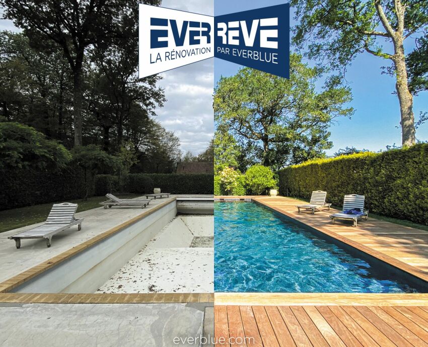 Everblue présente "EVER RÊVE", sa nouvelle identité pour la rénovation de piscines&nbsp;&nbsp;