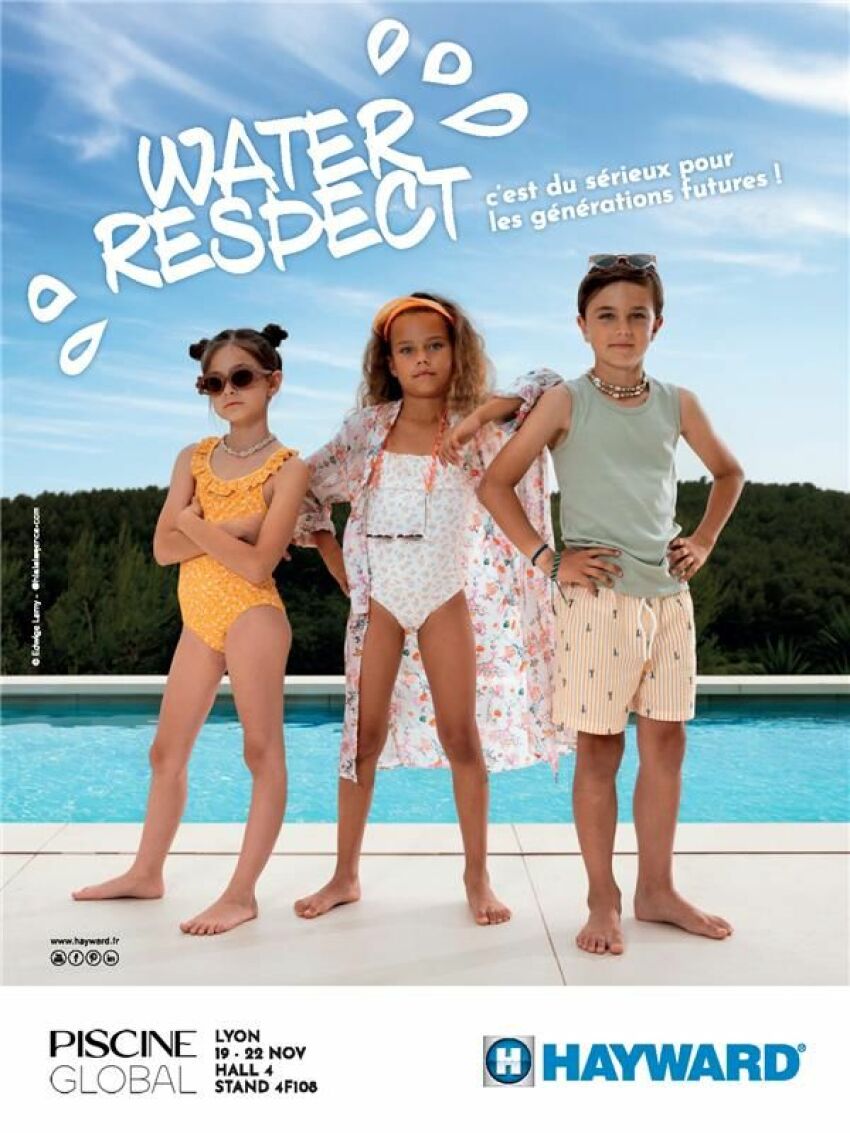 Nouvelle campagne Water Respect d'Hayward&nbsp;&nbsp;