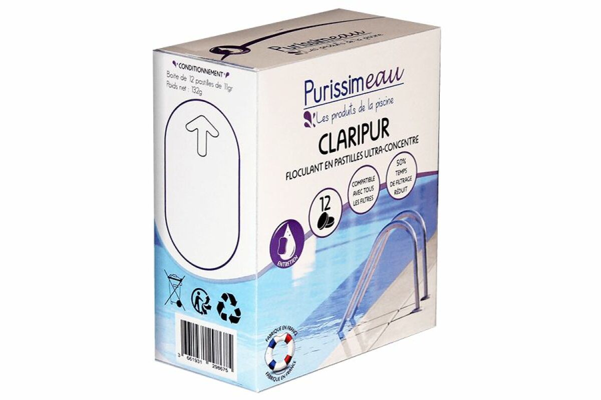 Floculant clarifiant PRO liquide piscine - Voussert