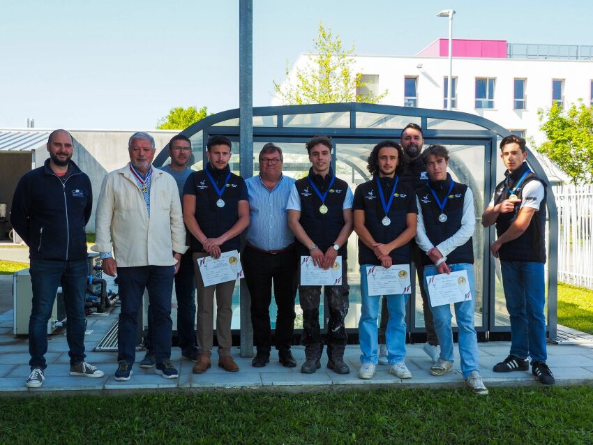 L'ISMP dévoile les résultats du concours Meilleur Apprenti de France Piscine Vendée&nbsp;&nbsp;