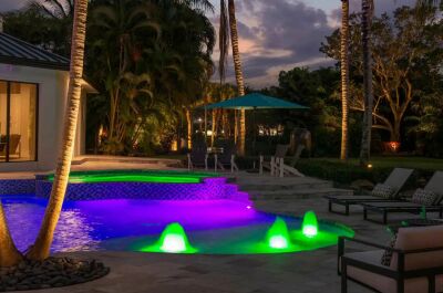 Eclairage piscine - des projecteurs pour votre future piscine