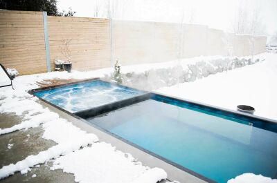 Une piscine à partir d’un container…mais aussi un spa