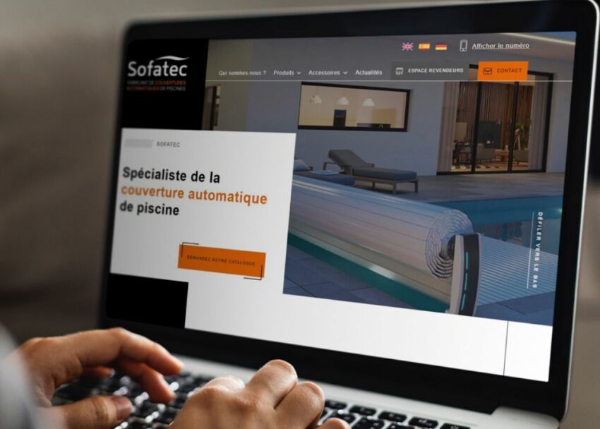 Nouveau site web de Sofatec, lancé le 26 avril 2023&nbsp;&nbsp;