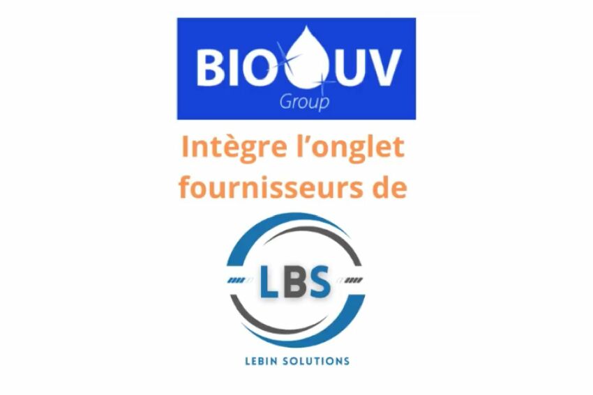 Nouveauté : LEBIN Solutions intègre le catalogue BIO-UV
&nbsp;&nbsp;