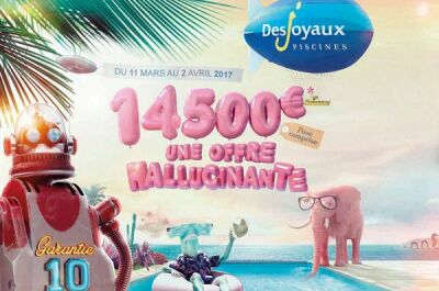 Offres et promotions pour l’arrivée des beaux jours, par Piscines Desjoyaux