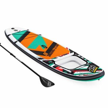 Piscine paddle sup gonflable Breeze Panorama avec hublot Bestway 65377 - Multicolore