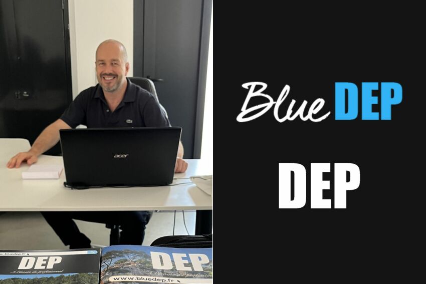 Pierre Cavalloni, fondateur et gérant de Blue DEP
&nbsp;&nbsp;