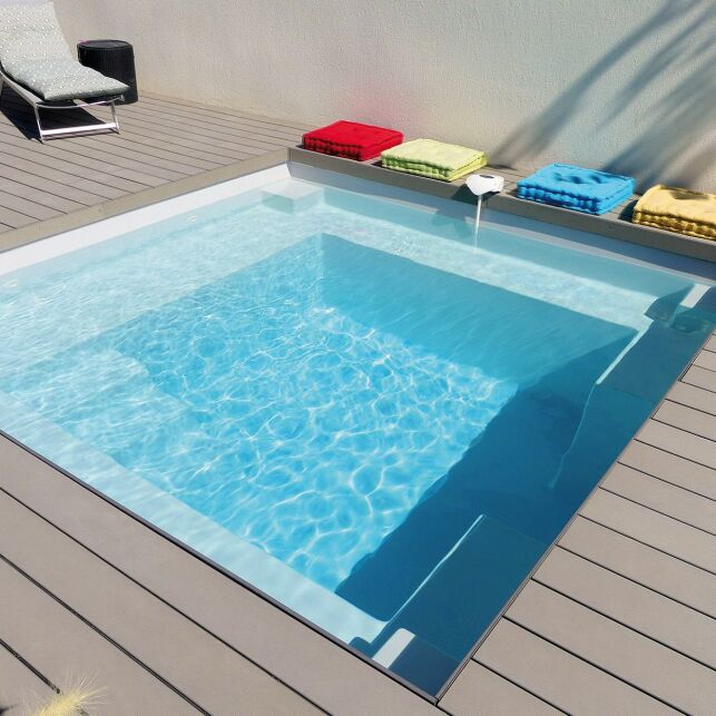 Piscine coque 3x3 