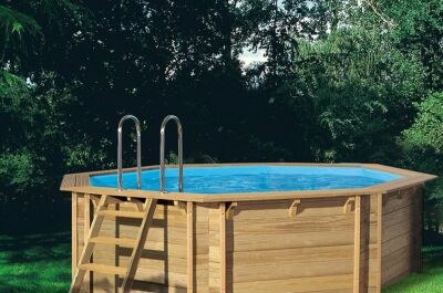 Piscine hors-sol acier ou bois : que choisir&nbsp;?