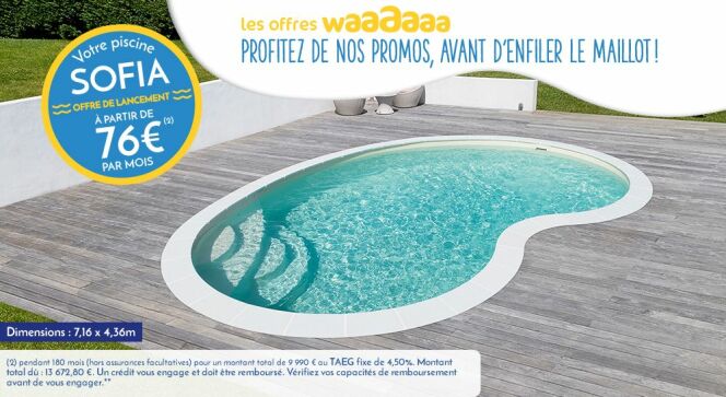 Piscine Sofia De Waterair Offre De Lancement