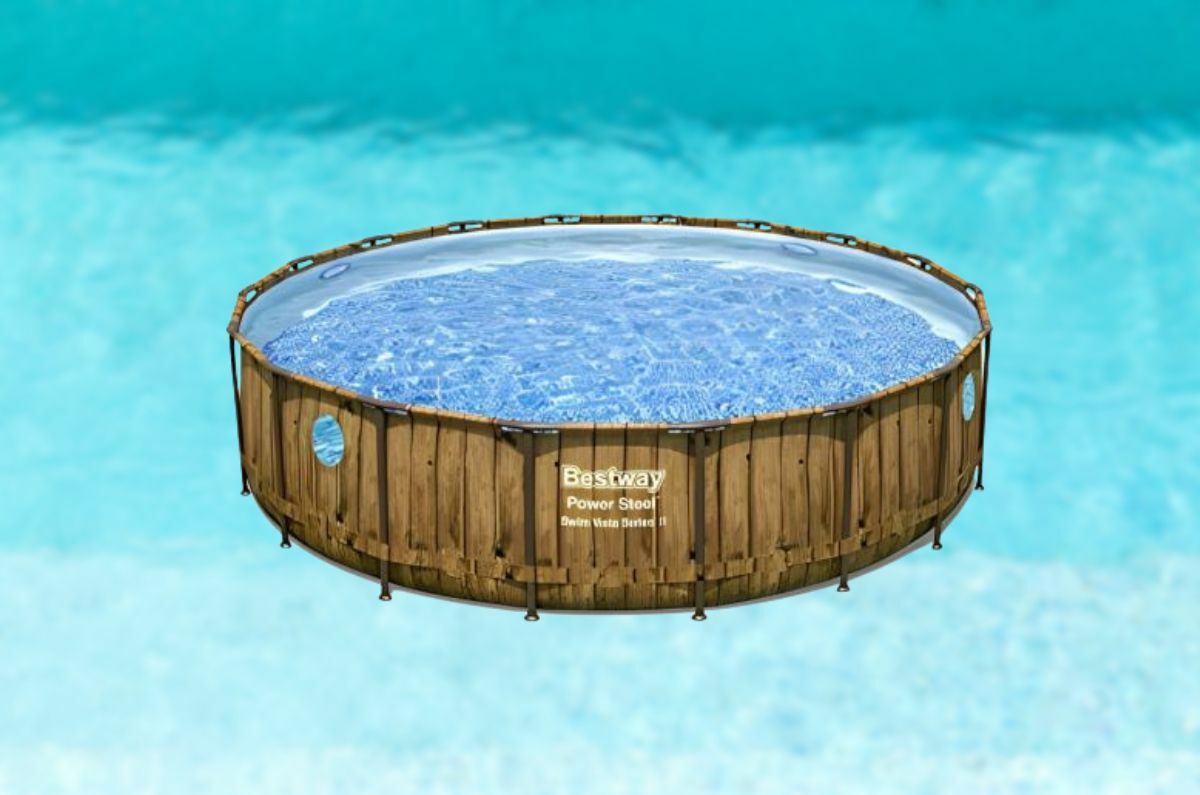 Alliez amusement et détente avec la piscine tubulaire Power Steel Swim Vista™ de Bestway&nbsp;!