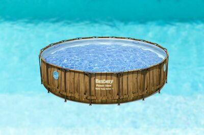 Alliez amusement et détente avec la piscine tubulaire Power Steel Swim Vista™ de Bestway&nbsp;!