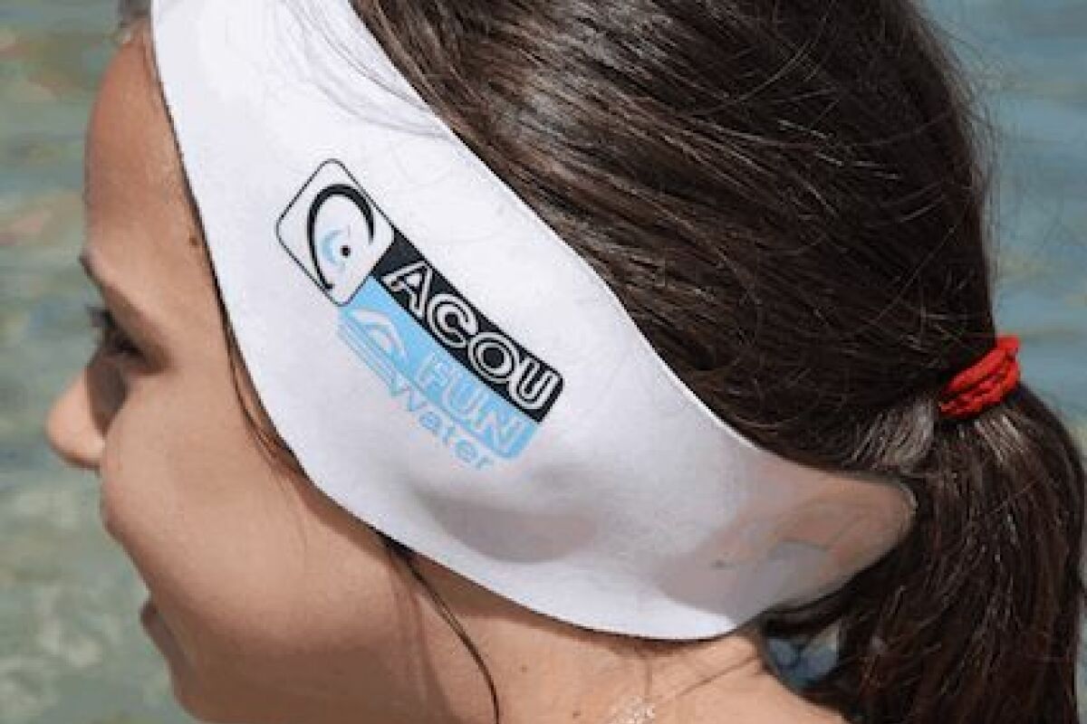 Acheter Protecteur d'eau bouchon d'oreille bandeau de natation bandeau  d'oreille de natation bandeau de cheveux de natation bandeau de natation