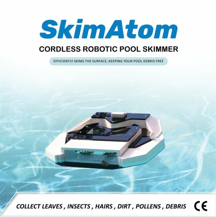 Robot de surface pour piscine Skimatom, par AGISTAR&nbsp;&nbsp;