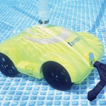 Robot nettoyeur de fond piscine hors-sol