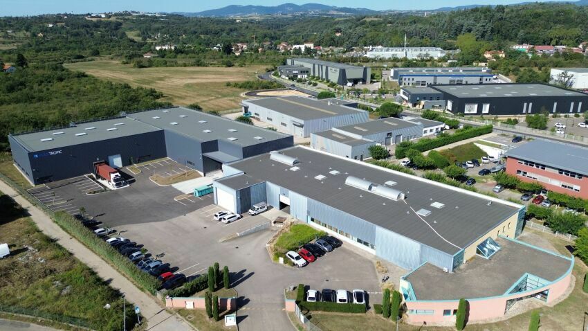 Site de fabrication de Polytropic à Vourles (Rhône)&nbsp;&nbsp;