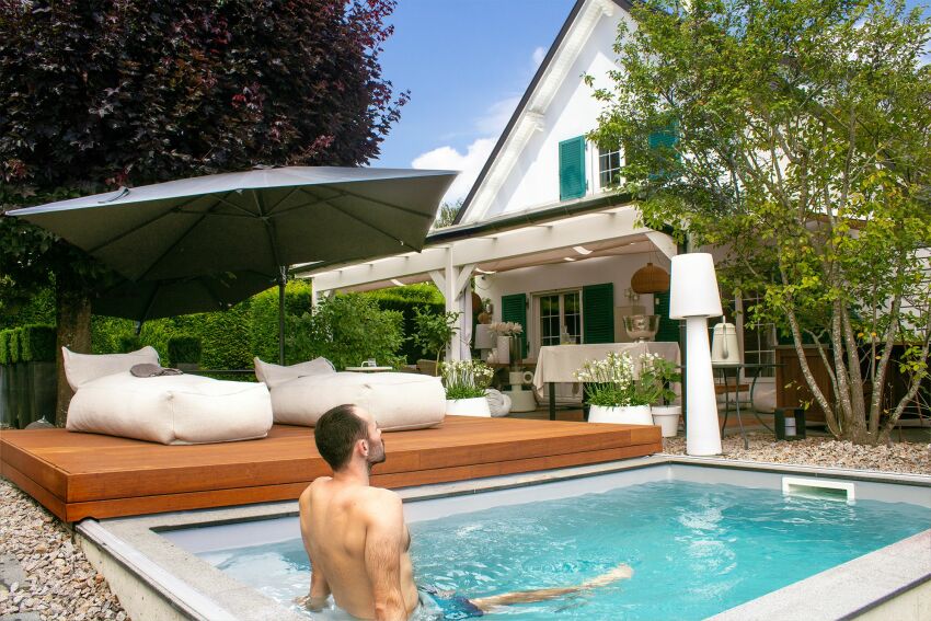 Terrasse mobile pour piscine WaluDeck Origin, par T&A Group&nbsp;&nbsp;