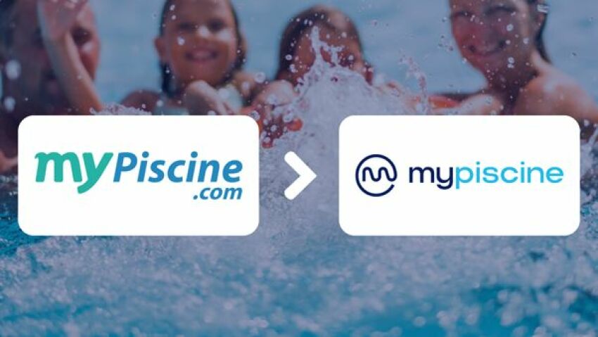 Une nouvelle identité graphique et un nouveau logo pour MyPiscine&nbsp;&nbsp;