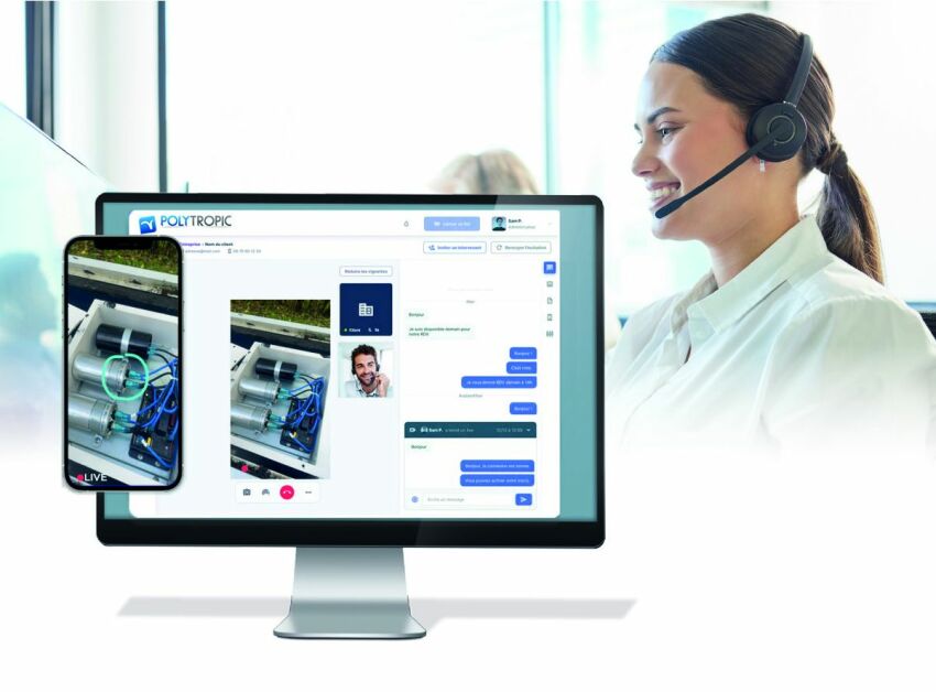 Visio-assistance Polytropic : aider les techniciens à diagnostiquer et à dépanner les pompes à chaleur Polytropic&nbsp;&nbsp;